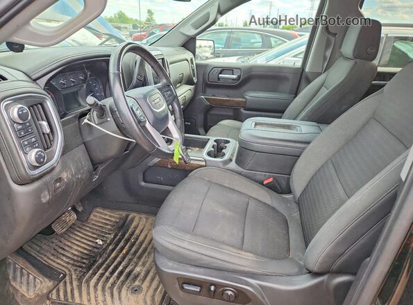 3GTU9CED2MG277092 2021 GMC SIERRA Black Widok wnętrza z przodu