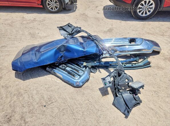 3GTU9CED2MG344693 2021 GMC SIERRA Blue Vista del compartimento del motor