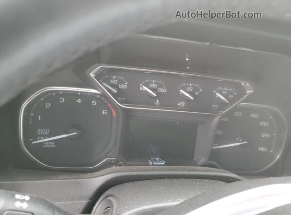 3GTU9CED5LG216320 2020 GMC SIERRA White Widok zestawu wskaźników
