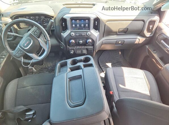 3GTU9CED5NG164786 2022 GMC SIERRA Black Widok deski rozdzielczej