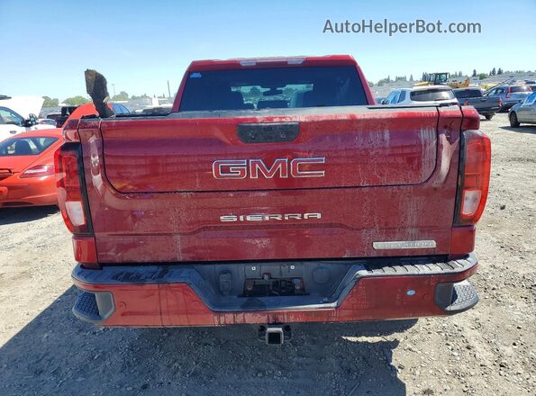 3GTU9CET2MG310874 2021 GMC SIERRA Burgundy Vista trasera
