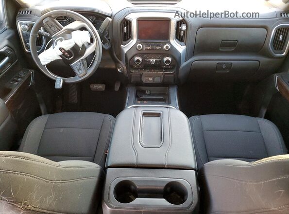 3GTU9CET2NG210825 2022 GMC SIERRA Белый Вид панели приборов