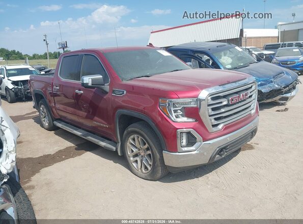 3GTU9DED1KG112122 2019 GMC SIERRA Burgundy Vista interior trasera