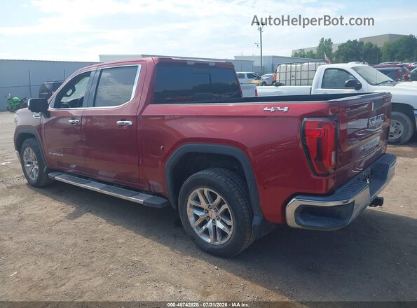 3GTU9DED1KG112122 2019 GMC SIERRA Burgundy Vista interior de 360 grados