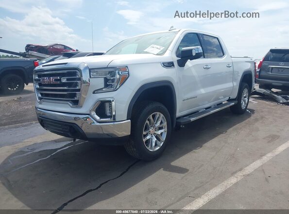 3GTU9DED3LG194873 2020 GMC SIERRA White Առջևի ձախ երեք քառորդ տեսարան