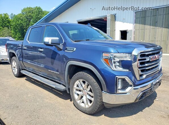 3GTU9DED4KG304392 2019 GMC SIERRA Blue Передня права чверть