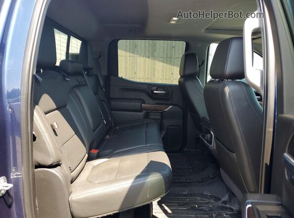 3GTU9DED4KG304392 2019 GMC SIERRA Blue Вид задніх сидінь