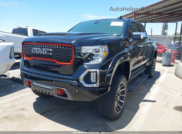 3GTU9DED4NG166597 2022 GMC SIERRA Black Передня ліва чверть