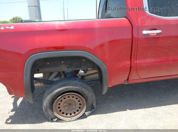 3GTU9DED5KG120532 2019 GMC SIERRA Red Առջևի վահանակի տեսք