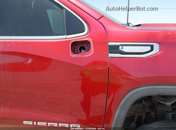 3GTU9DED5KG120532 2019 GMC SIERRA Red Սալոնի հետևի տեսք