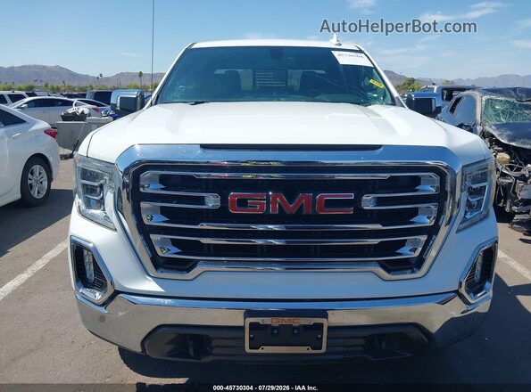 3GTU9DED5LG412277 2020 GMC SIERRA White ხელსაწყოთა პანელის ხედი