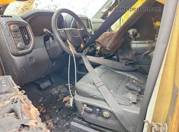 3GTU9DED6KG224575 2019 GMC SIERRA White Front interior view