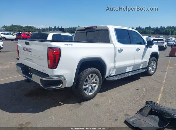 3GTU9DED6KG309657 2019 GMC SIERRA Белый Задняя правая четверть