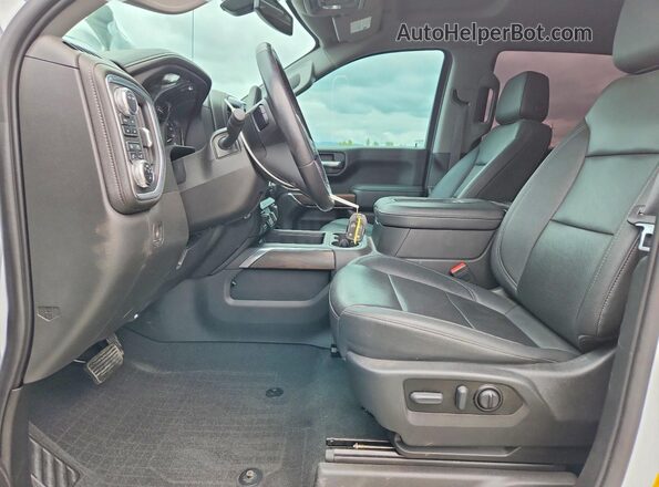 3GTU9DED6NG150871 2022 GMC SIERRA White წინა სალონის ხედი