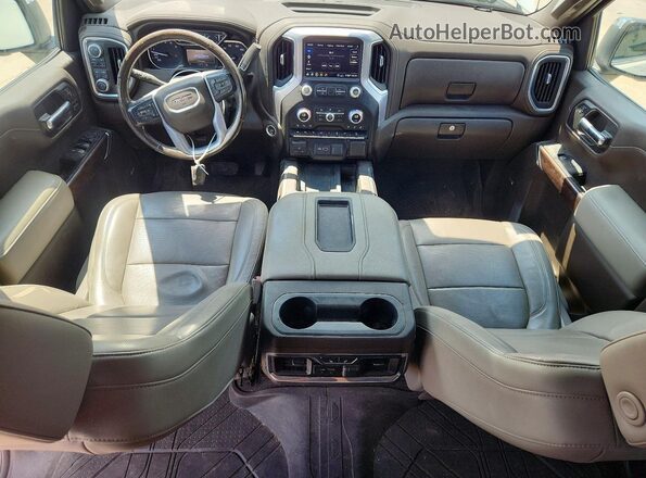 3GTU9DED8LG244697 2020 GMC SIERRA Белый Вид панели приборов