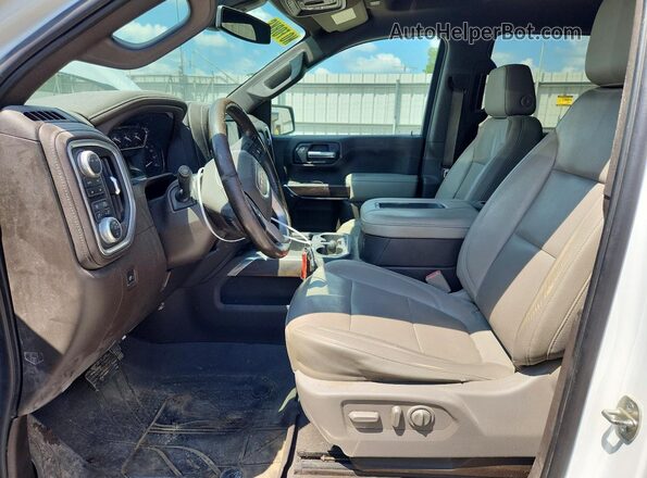 3GTU9DED8LG244697 2020 GMC SIERRA Белый Вид салона спереди
