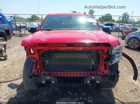 3GTU9DEL6LG283263 2020 GMC SIERRA Red Widok wnętrza z tyłu
