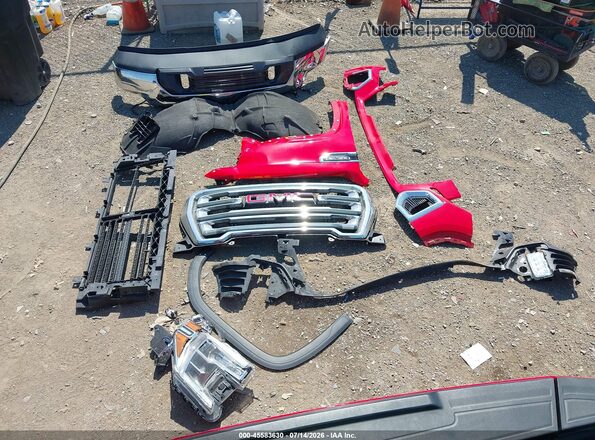 3GTU9DEL6LG283263 2020 GMC SIERRA Red Widok zestawu wskaźników