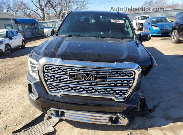 3GTU9FEL2MG465913 2021 GMC SIERRA Black Front view