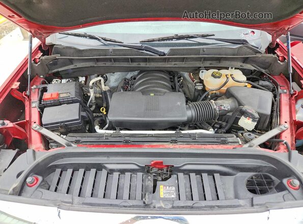 3GTU9FEL4NG156655 2022 GMC SIERRA Красный Вид задней части салона