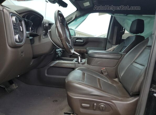 3GTU9FEL5KG249115 2019 GMC SIERRA Black Front interior view
