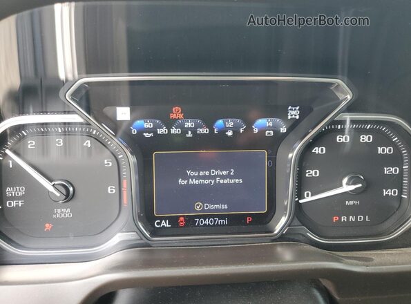 3GTU9FEL5KG249115 2019 GMC SIERRA Black Instrument cluster view