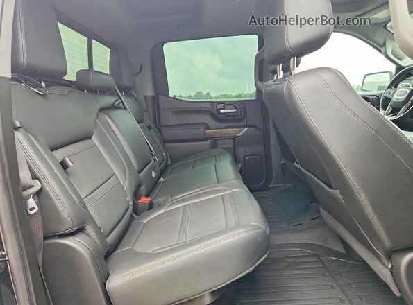 3GTU9FEL7MG377049 2021 GMC SIERRA Black Rear seats view