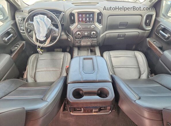 3GTU9FEL8NG142676 2022 GMC SIERRA White Առջևի վահանակի տեսք