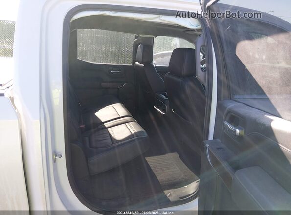 3GTU9FEL9NG146199 2022 GMC SIERRA White VIN კოდის სტიკერის ხედი