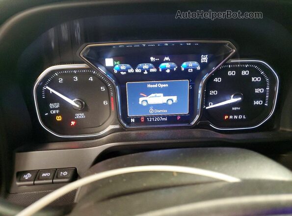 3GTU9FELXMG130561 2021 GMC SIERRA Gray Vista del cuadro de instrumentos