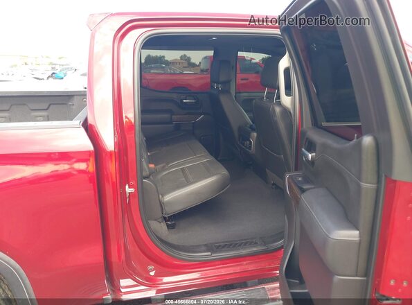 3GTU9FET3NG216554 2022 GMC SIERRA Red VIN կոդի պիտակի տեսք
