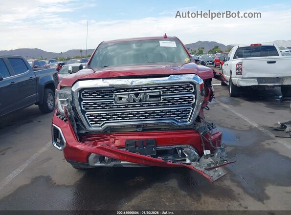 3GTU9FET3NG216554 2022 GMC SIERRA Red Սալոնի հետևի տեսք