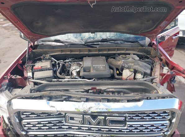 3GTU9FET3NG216554 2022 GMC SIERRA Red Հետևի տեսք