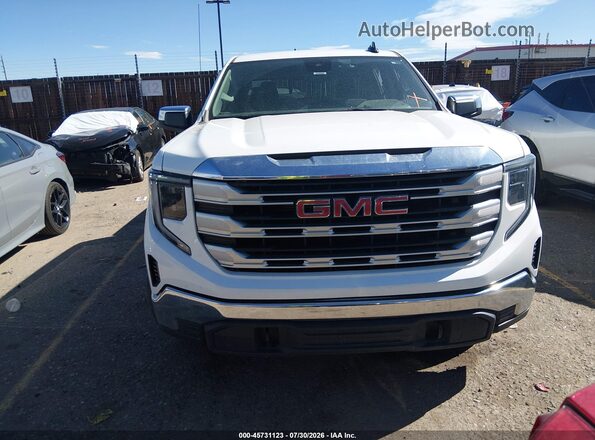 3GTUUBED2RG406559 2024 GMC SIERRA White Widok zestawu wskaźników