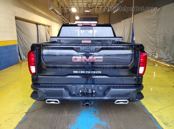 3GTUUCE80RG420758 2024 GMC SIERRA Черный Вид сзади