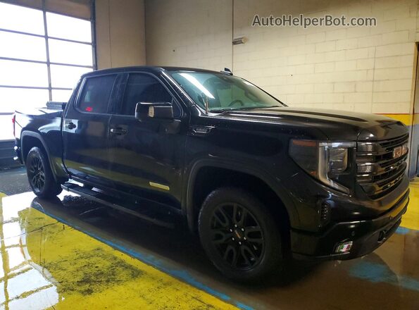 3GTUUCE80RG420758 2024 GMC SIERRA Черный Передняя правая четверть