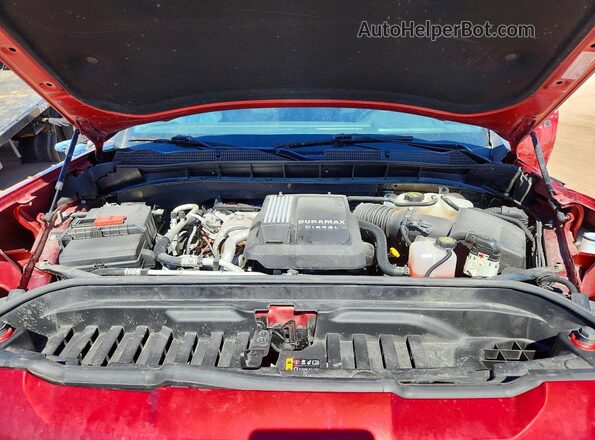 3GTUUCE84PG337590 2023 GMC SIERRA Red Rear interior view