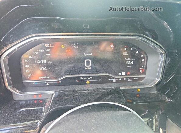 3GTUUCED0RG238622 2024 GMC SIERRA Black Вид щитка приладів