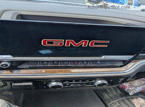 3GTUUCED6PG354792 2023 GMC SIERRA Charcoal Widok deski rozdzielczej