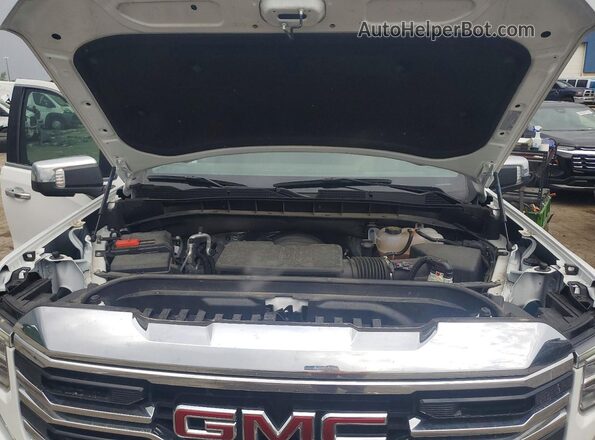 3GTUUDED0RG363321 2024 GMC SIERRA White Սալոնի հետևի տեսք