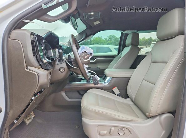 3GTUUDED2PG148374 2023 GMC SIERRA White Vista interior delantera