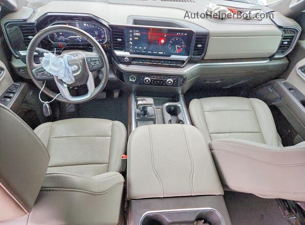 3GTUUDED2PG148374 2023 GMC SIERRA White Vista del salpicadero