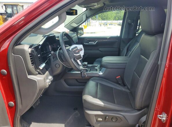 3GTUUDED2PG175719 2023 GMC SIERRA Red Widok wnętrza z przodu