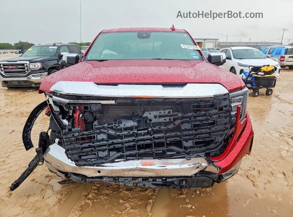 3GTUUDED3SG246063 2025 GMC SIERRA Red Դիմացի տեսք