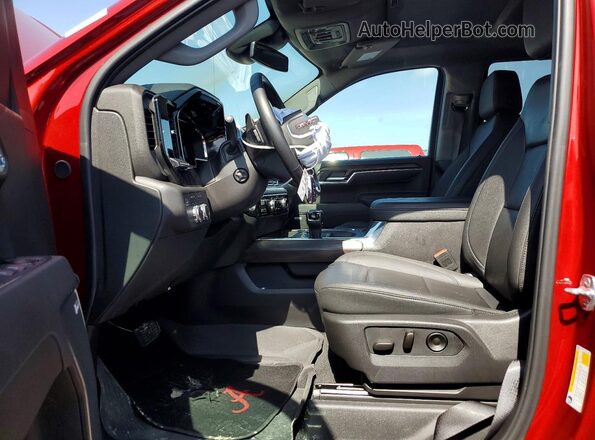 3GTUUDED3SG246063 2025 GMC SIERRA Red Սալոնի դիմացի տեսք