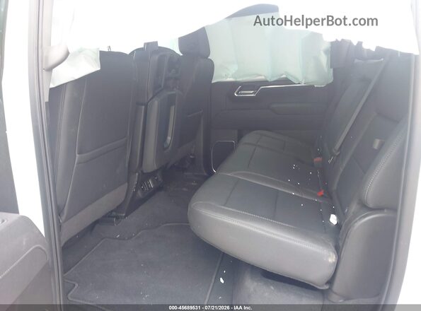 3GTUUDED6SG353091 2025 GMC SIERRA White Vista de la etiqueta del VIN