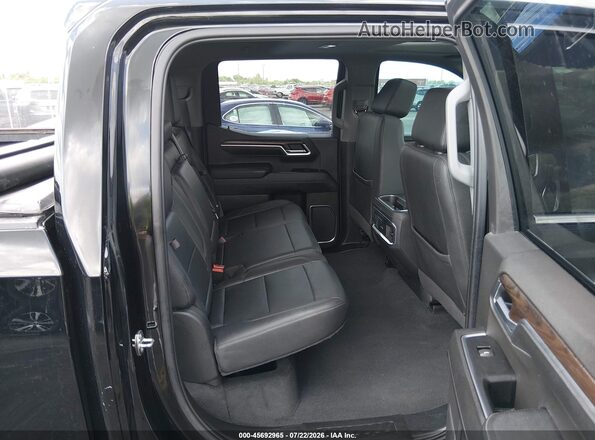 3GTUUDED8NG511127 2022 GMC SIERRA Black Rear seats view