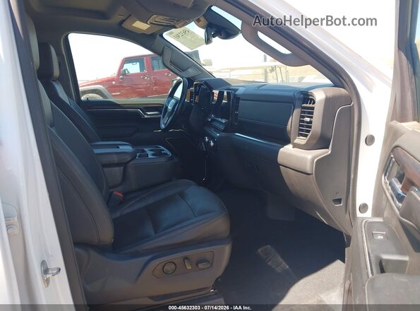 3GTUUDED8RG334441 2024 GMC SIERRA Белый Вид салона спереди
