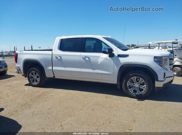3GTUUDED8RG334441 2024 GMC SIERRA Белый Вид задней части салона