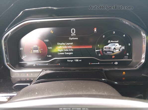 3GTUUDEDXSG373375 2025 GMC SIERRA Gray Widok tylnych siedzeń